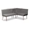 Baxton Studio Dining Nook, 52.4 W, 32.1 H, Wood, Grey/Walnut Brown 214-11960-ZORO - alternate 9